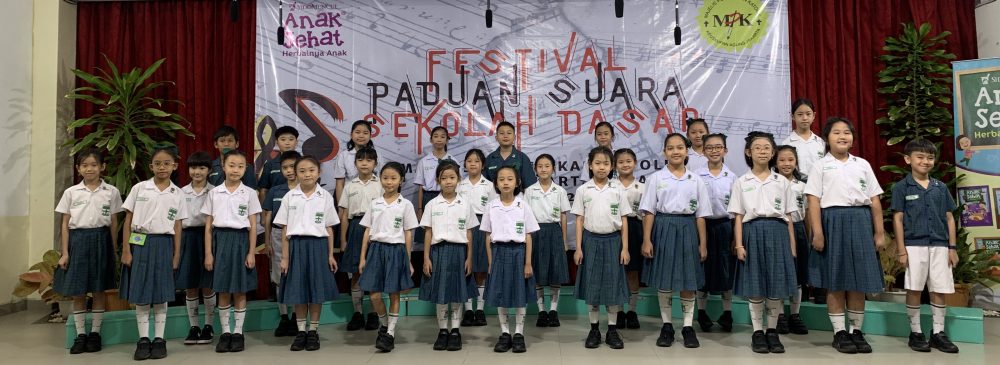 SD Santa Maria berpartisipasi dalam Festival Paduan Suara Dekenat Jakarta Pusat