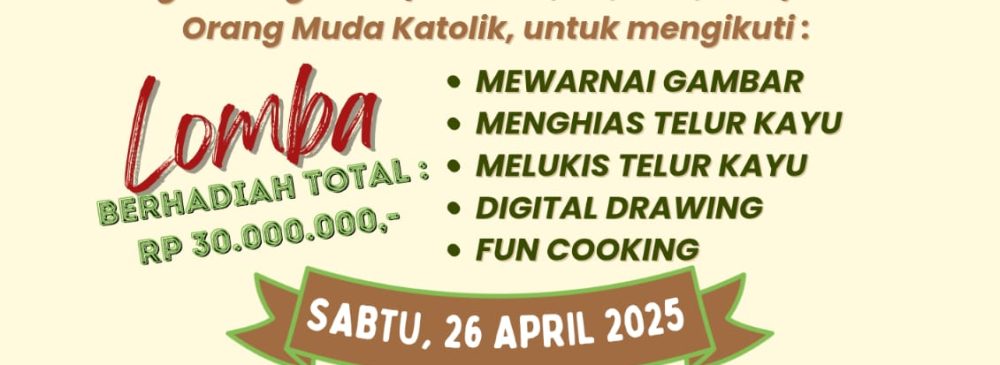 Easter Family Fun Day 26 April 2025!