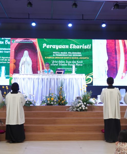 Perayaan Ekaristi Pesta Nama Pelindung & Pemberkatan Gedung